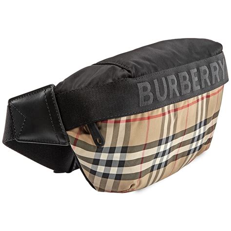 burberry vintage check bum bag|burberry shoulder bag vintage.